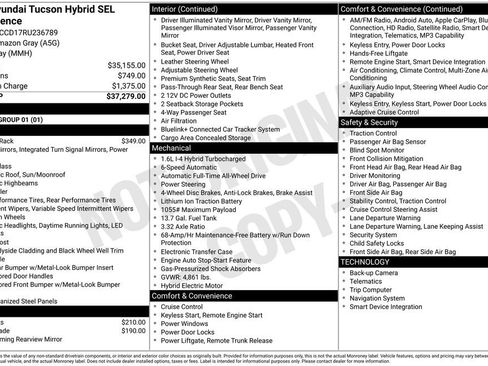 Certified 2024 Hyundai Tucson SEL AWD/4WD image 15