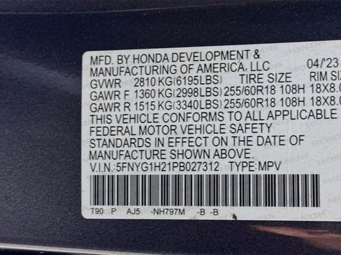 Used 2023 Honda Pilot LX image 31