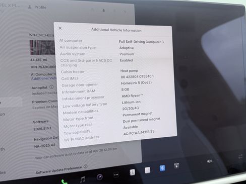 Used 2022 Tesla Model X Plaid AWD/4WD image 83