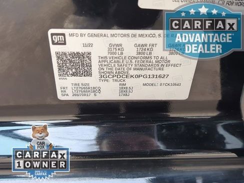 Used 2023 Chevrolet Silverado 1500 Custom Trail Boss image 32