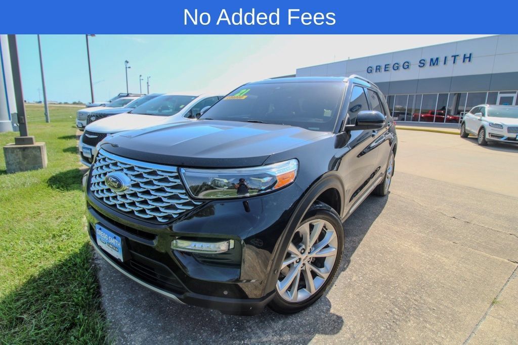 Used 2021 Ford Explorer Platinum w/ Equipment Group 601A AWD/4WD image 1