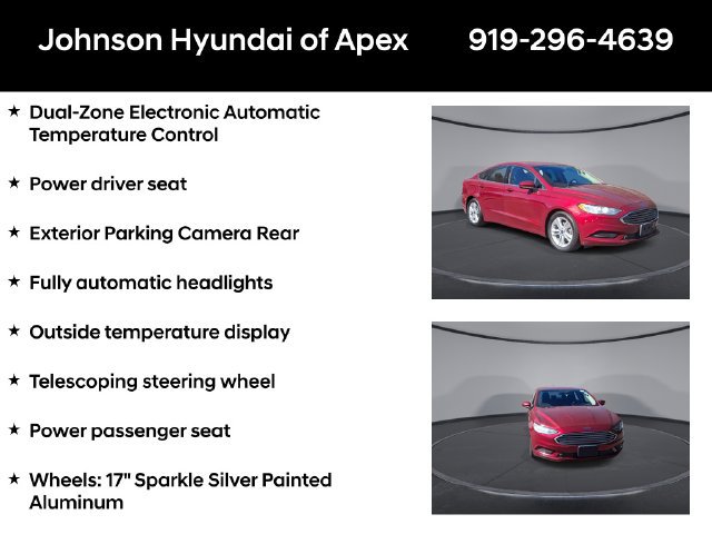 Used 2018 Ford Fusion SE w/ Fusion SE Technology Package FWD image 12