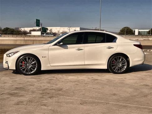 Used 2018 INFINITI Q50 Red Sport 400 w/ Proactive Package image 4