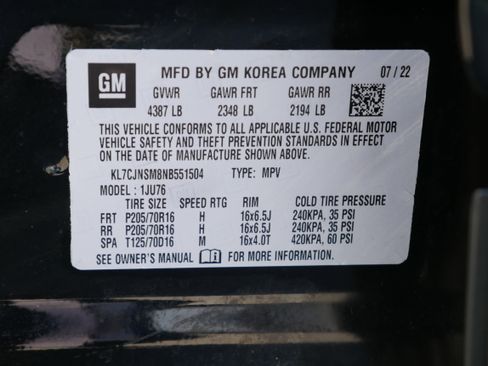 Used 2022 Chevrolet Trax LS w/ Tint and Cruise Package image 30