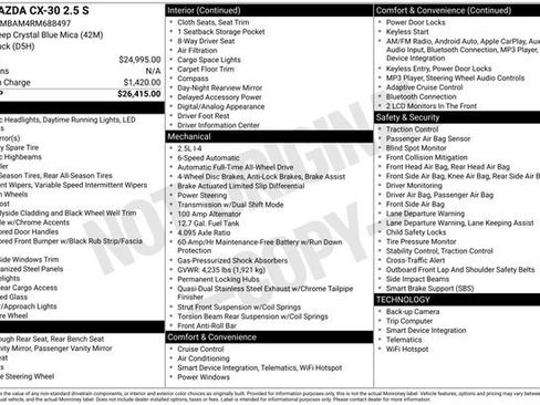Used 2024 MAZDA CX-30 AWD 2.5 S image 34