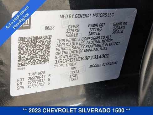 Used 2023 Chevrolet Silverado 1500 LT w/ Protection Package image 42