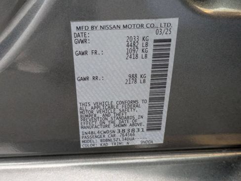 Used 2025 Nissan Altima 2.5 SR AWD/4WD image 34