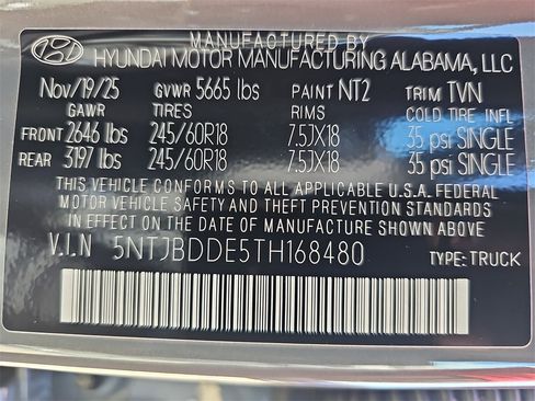 New 2026 Hyundai Santa Cruz SEL image 33