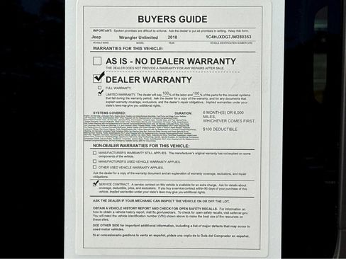 Used 2018 Jeep Wrangler Unlimited Sport S image 26