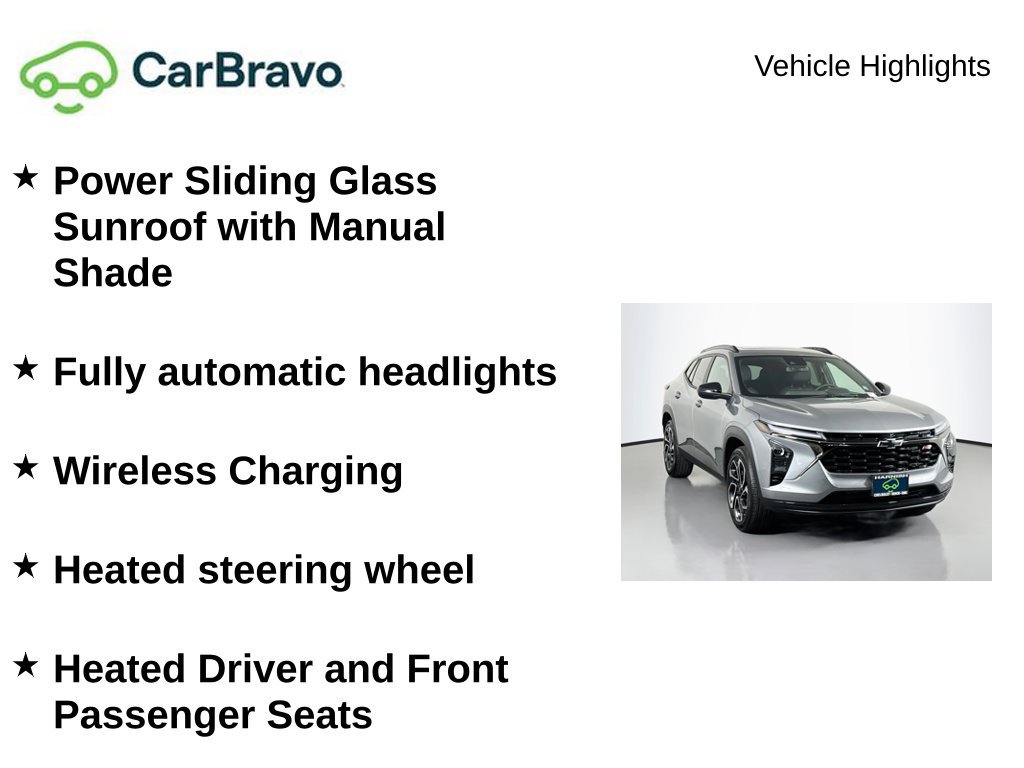 Certified 2026 Chevrolet Trax RS w/ Sunroof Package FWD image 9