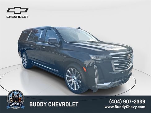 Used 2022 Cadillac Escalade ESV Premium Luxury Platinum image 1