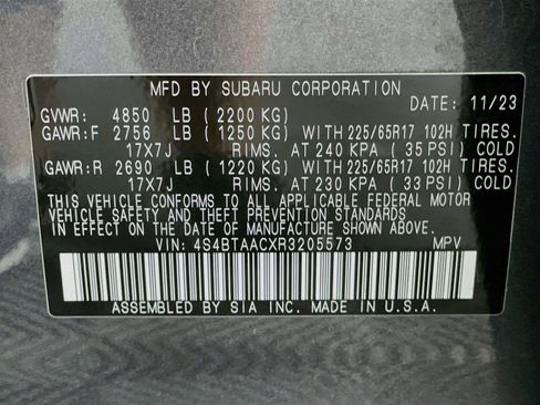 Used 2024 Subaru Outback AWD/4WD image 32