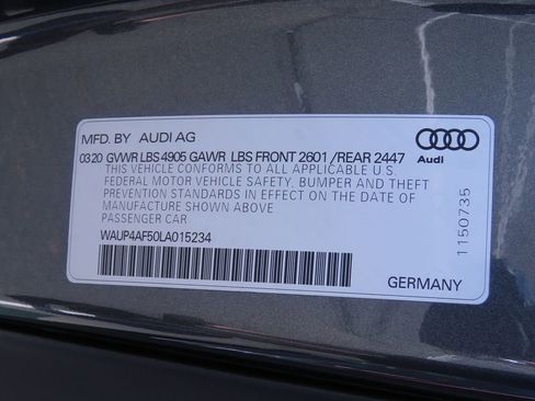Used 2020 Audi S5 Premium Plus w/ Premium Plus AWD/4WD image 20