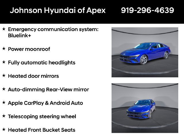 Certified 2024 Hyundai Elantra Limited FWD image 12