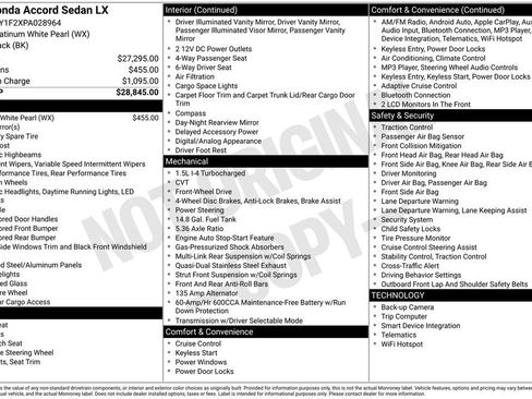 Used 2023 Honda Accord LX image 18