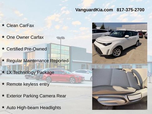Certified 2025 Kia Soul LX w/ LX Technology Package FWD image 6