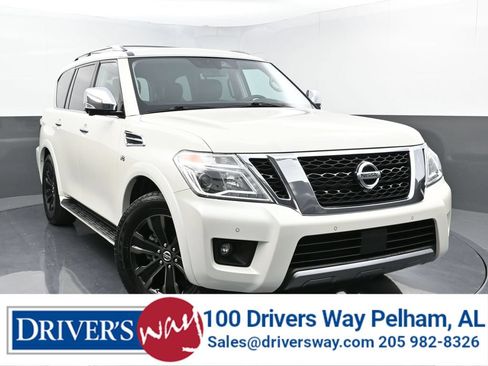 Used 2020 Nissan Armada Platinum w/ Captain's Chairs Package AWD/4WD image 1