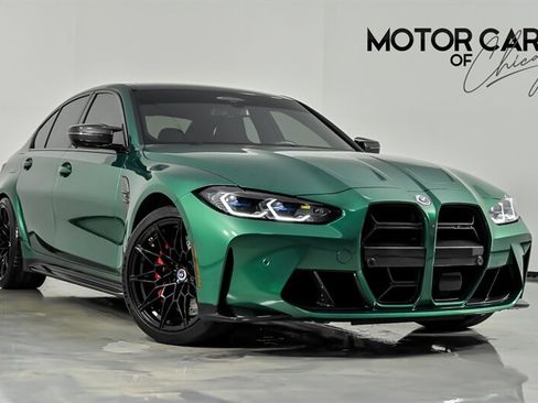 Used 2023 BMW M3 Competition w/ M Carbon Exterior Package AWD/4WD image 1