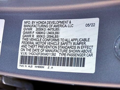Used 2022 Honda Accord Sport image 32