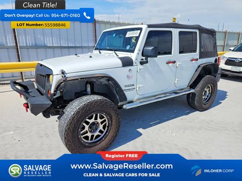 Used 2012 Jeep Wrangler Unlimited Sport AWD/4WD image 1