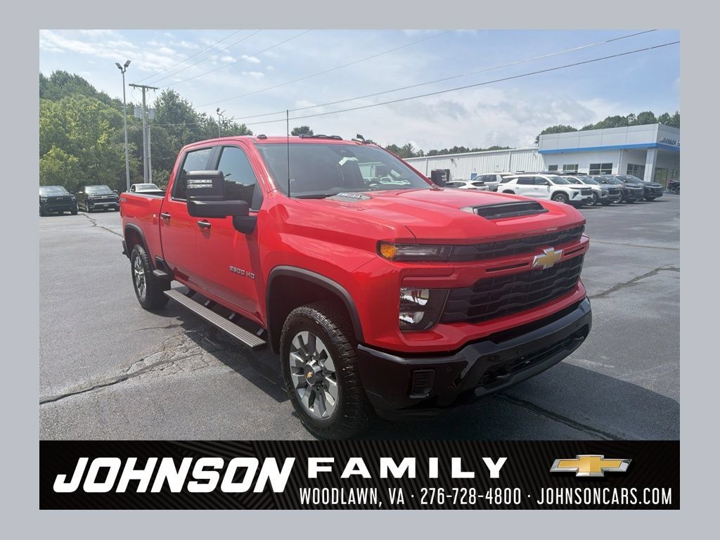 New 2026 Chevrolet Silverado 2500 Custom w/ Custom Value Package AWD/4WD 360° Tour