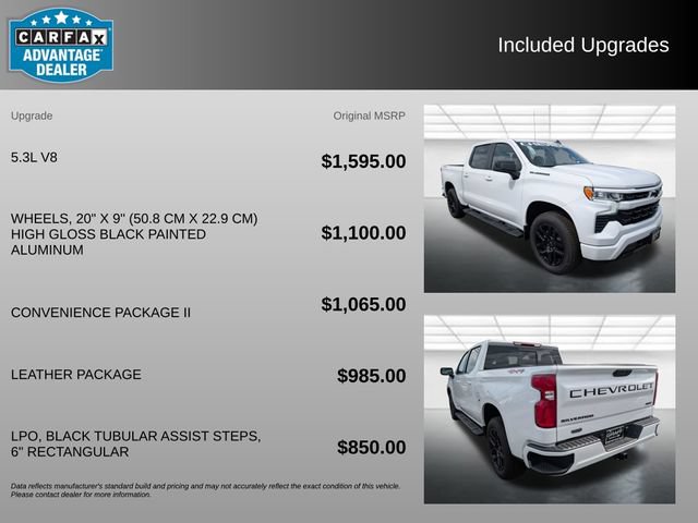 Used 2026 Chevrolet Silverado 1500 RST w/ Convenience Package II AWD/4WD image 3