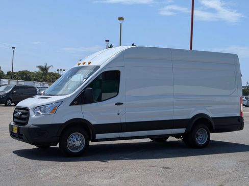 Used 2020 Ford Transit 350 148 High Roof Extended DRW w/ Load Area Protection Package RWD image 3