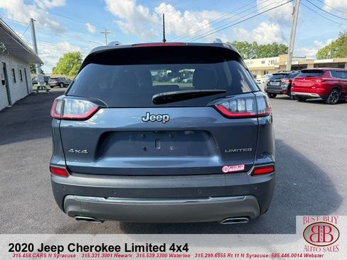Used 2020 Jeep Cherokee Limited AWD/4WD image 4