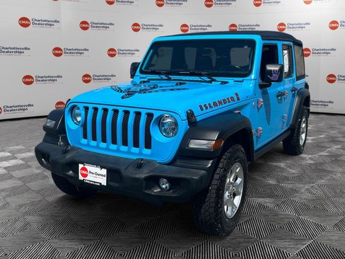 Used 2021 Jeep Wrangler Unlimited Sport AWD/4WD image 1