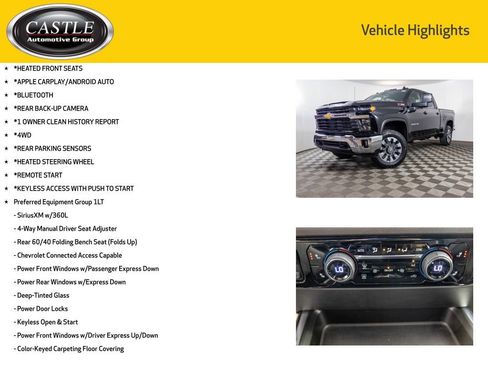 Used 2024 Chevrolet Silverado 2500 LT w/ All Star Edition AWD/4WD image 3