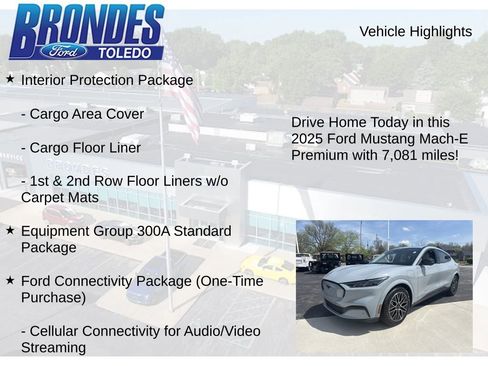 Used 2025 Ford Mustang Mach-E Premium AWD/4WD image 5