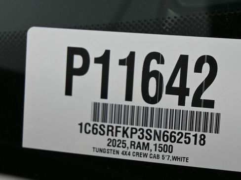 Used 2025 RAM 1500 Tungsten w/ Bed Utility Group AWD/4WD image 34