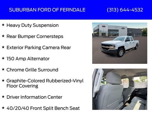 Used 2018 Chevrolet Silverado 1500 W/T AWD/4WD image 13