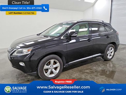 Used 2013 Lexus RX 350 AWD w/ Navigation Pkg image 1