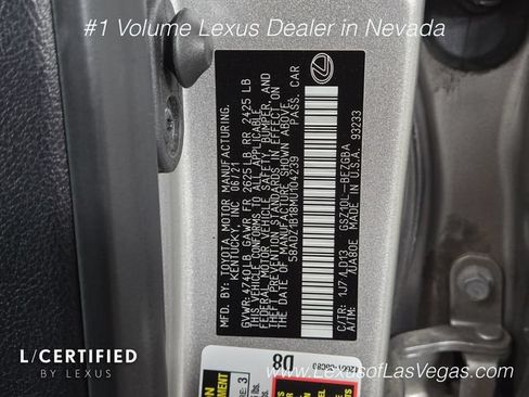 Certified 2021 Lexus ES 350 w/ Premium Package FWD image 31