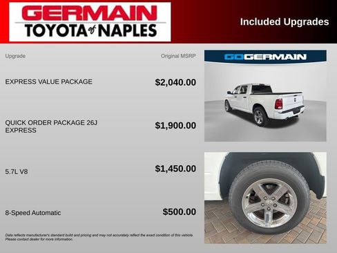 Used 2017 RAM 1500 Express w/ Express Value Package RWD image 5