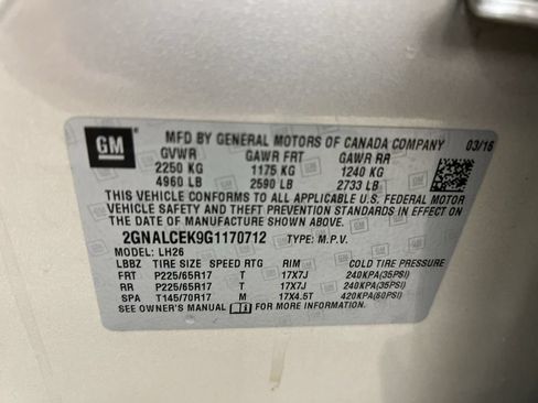 Used 2016 Chevrolet Equinox LT w/ Convenience Package FWD image 27