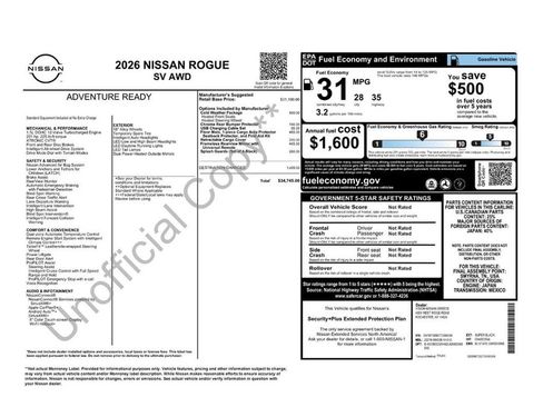 New 2026 Nissan Rogue SV w/ Cold Weather Package image 19