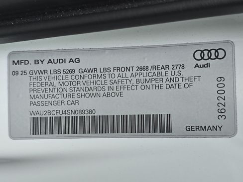 Certified 2025 Audi A5 2.0T Premium Plus w/ Premium Plus AWD/4WD image 35