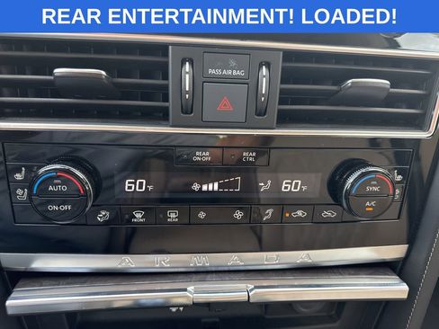 Used 2023 Nissan Armada Platinum w/ Captain's Chairs Package AWD/4WD image 8