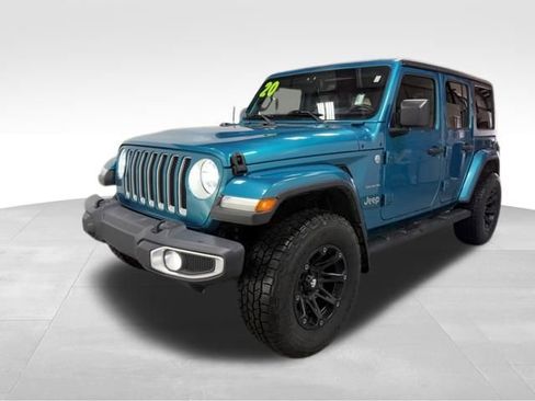 Used 2020 Jeep Wrangler Unlimited Sahara w/ Dual Top Group image 2