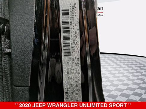 Used 2020 Jeep Wrangler Unlimited Sport AWD/4WD image 34
