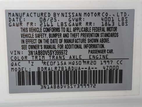 New 2025 Nissan Sentra SR image 33