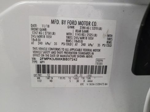 Used 2019 Ford Edge SEL w/ Equipment Group 201A image 33