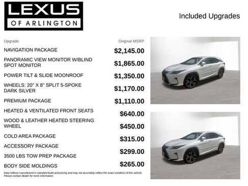 Used 2019 Lexus RX 350 AWD w/ Navigation Package image 4