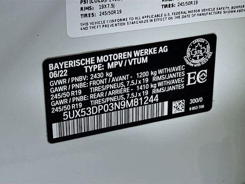 Used 2022 BMW X3 xDrive30i image 23