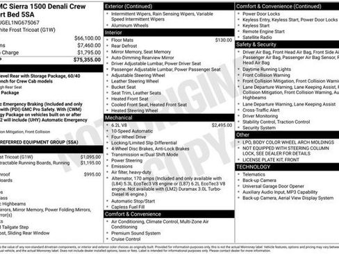 Certified 2022 GMC Sierra 1500 Denali AWD/4WD image 6