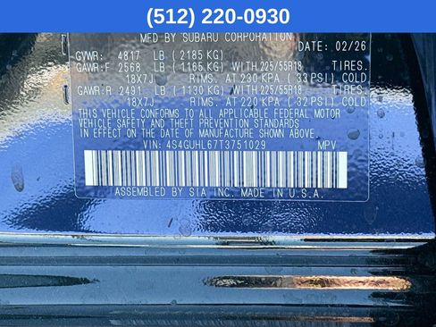 New 2026 Subaru Crosstrek 2.5i Limited image 39