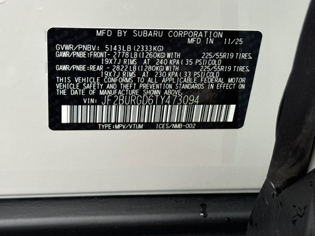 Certified 2026 Subaru Outback Limited XT AWD/4WD image 32