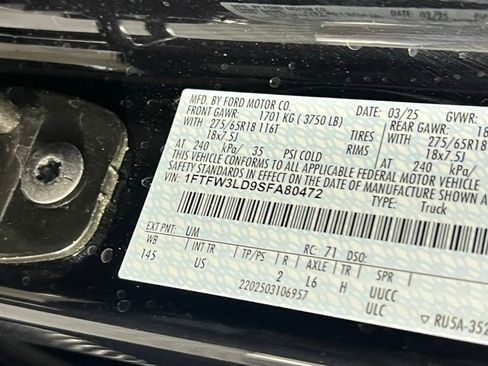 Used 2025 Ford F150 XLT w/ Equipment Group 301A Standard image 33